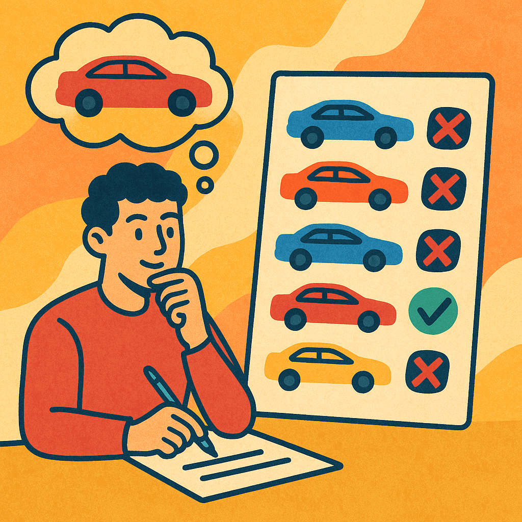 Car Purchase Logic Game (#5)